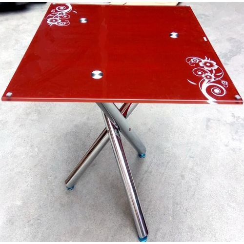 Square Dining Table - Brown