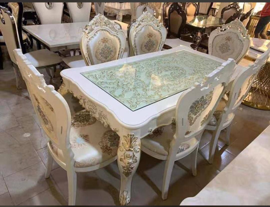 Jacques 6Seater Marble Dinning(Color Options)Lagos,IB,Ogun)