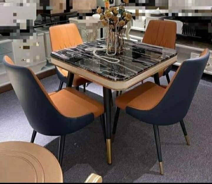 Watson 4Seater Marble Dinning(Color Options)Lagos,IB,Ogun)