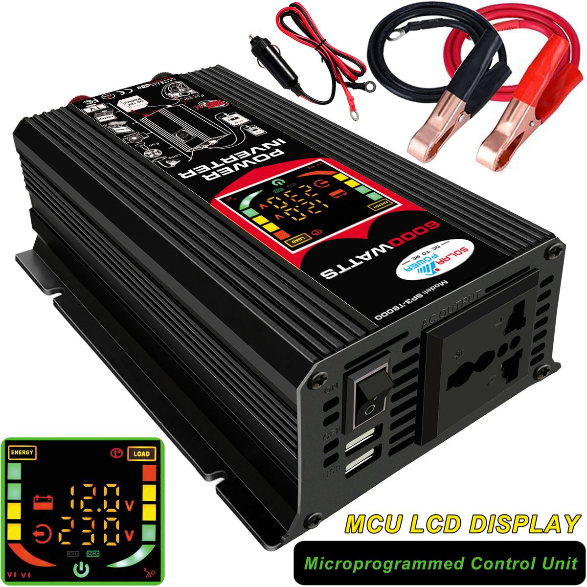 Modified Sine Wave Inverter High Frequency 6000W  Watt