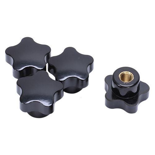 5Pcs M8 Female Thread 32mm Star Head Clamping