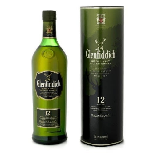 12 Years Malt Scotch Whisky - Single Bottle - 70cl
