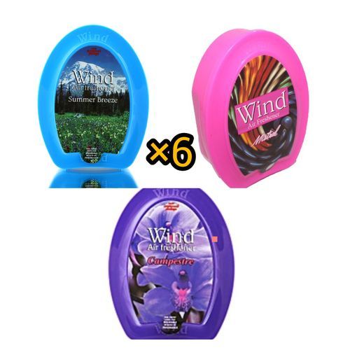 Mistral, Summer Breeze & Campestre Air Freshener 150g - X 6