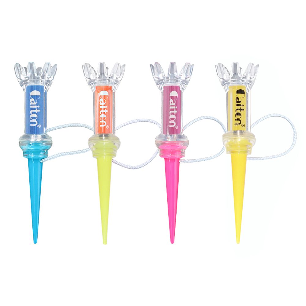 3PcSet Golf Training Ball Tee With Package Golf Flower