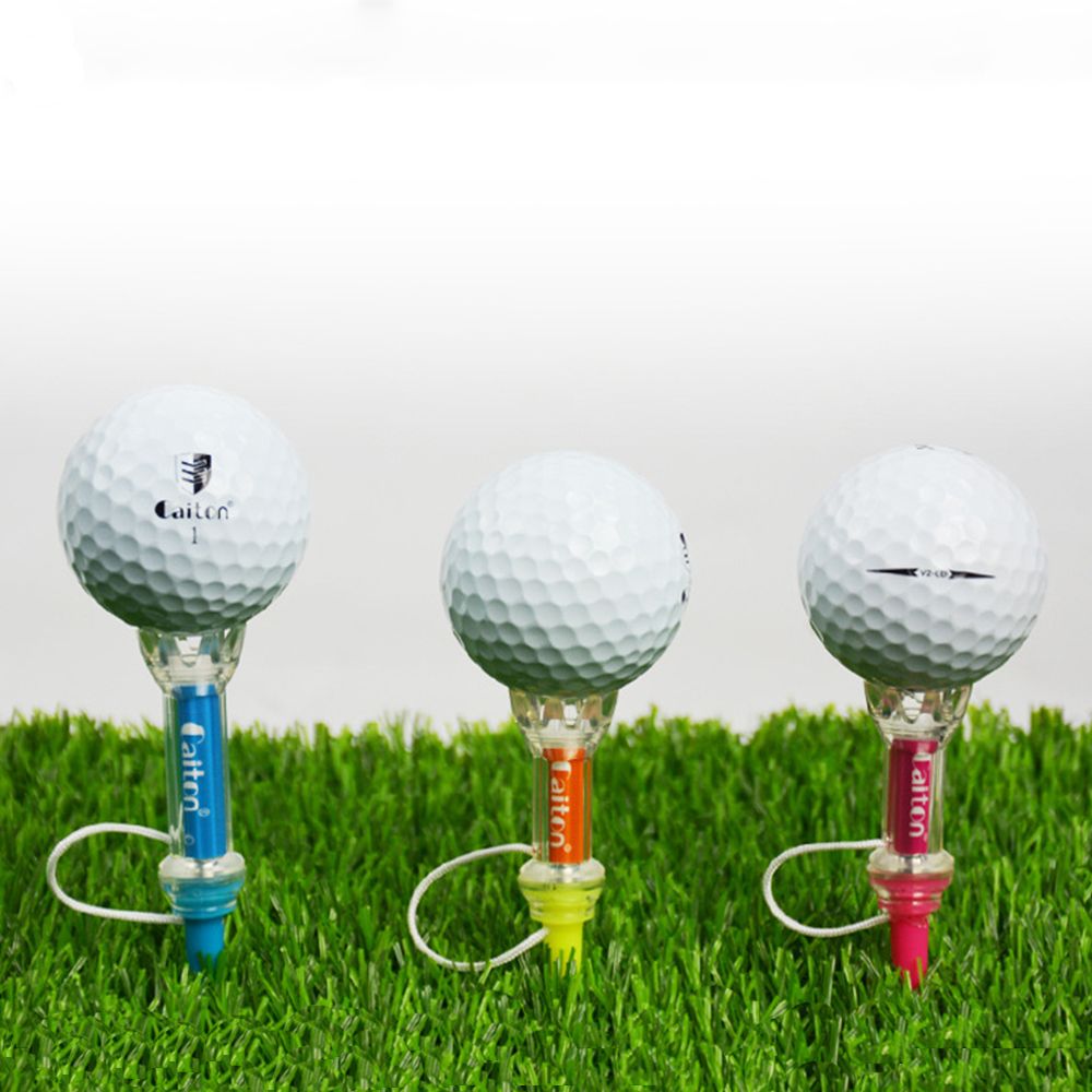 3PcSet Golf Training Ball Tee With Package Golf Flower
