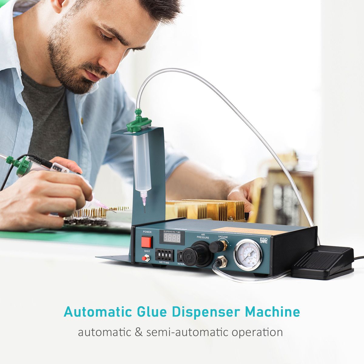 983A 220V Automatic Glue Dispenser Machine Professional