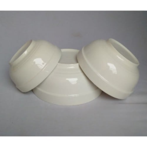 Porcelain Bowl - White - 3 Pieces