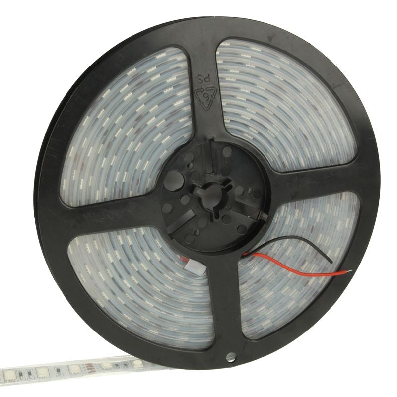 Casing Waterproof Yellow LED 5050 SMD Rope Light, 60 LED/M, Length: 5M
