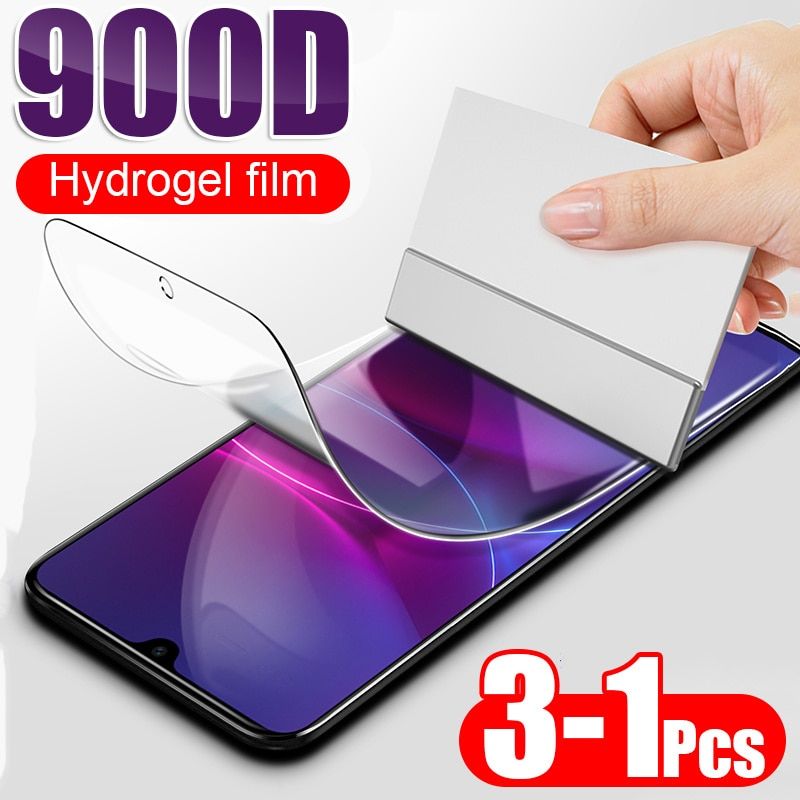 Hydro Film No Glass For Xiaomi Redmi Mi Note 10 Pro 7 A1