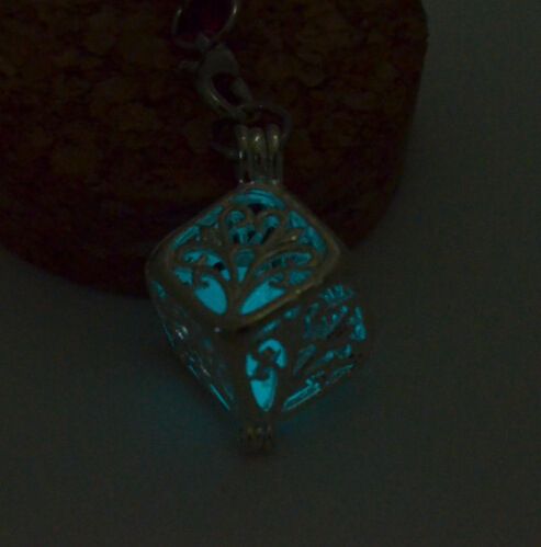 2Pcs/Set Couple Luminous Pendant Necklace  Valentines Gift