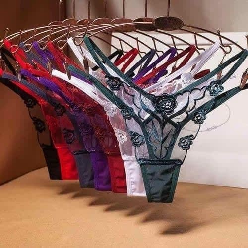 Ladies G-string Pants - 6 In 1