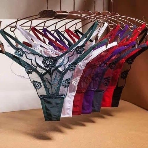 Ladies G-string Pants - 6 In 1