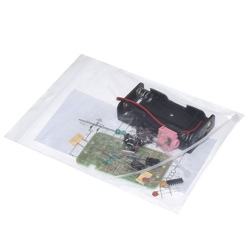 88-108MHz DIY Kit FM Radio Transmitter And Receiver Module Frequency Modulation Stereo Receiving PCB Circuit Board