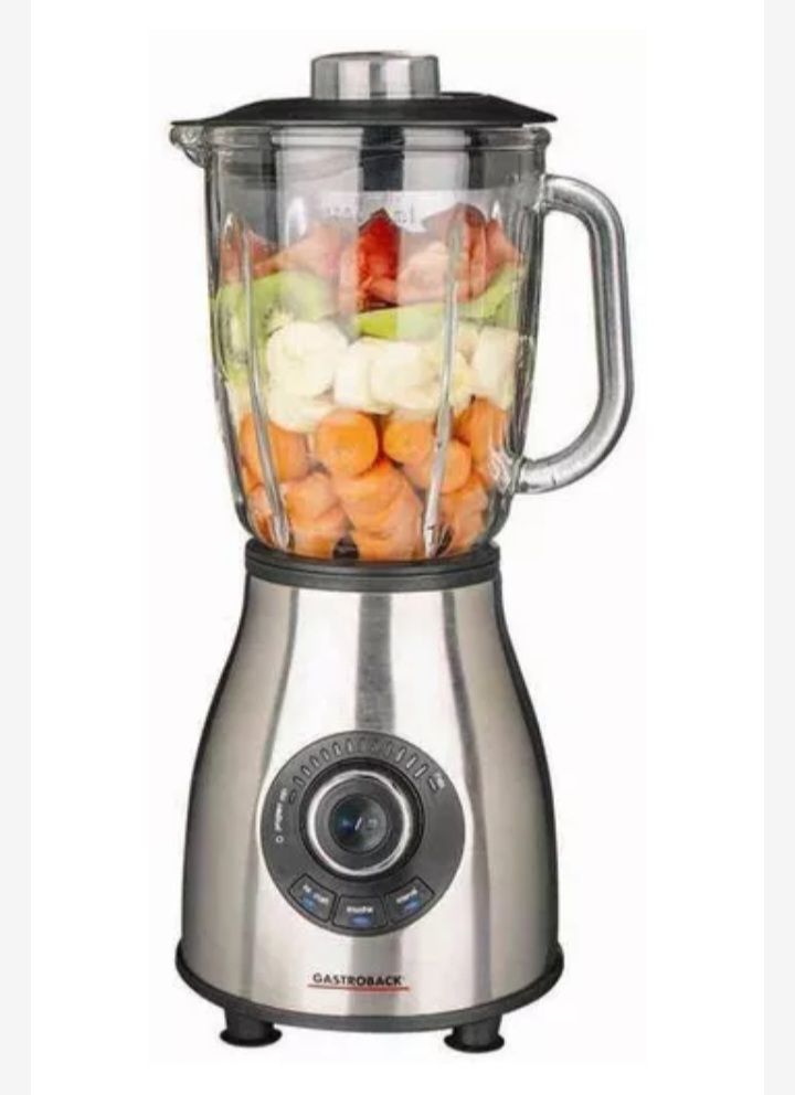 Deluxe 12 Speed Ice Crushing Glass Jug Blender - 1000W
