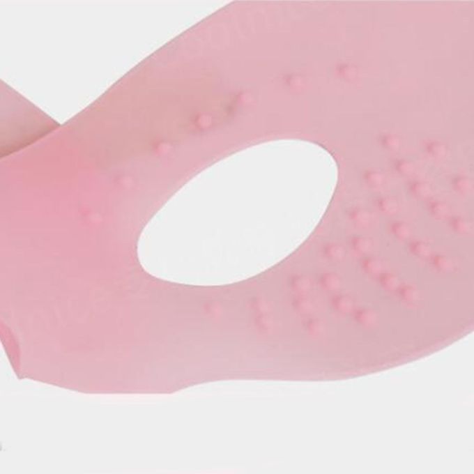 Eye Mask 3D Tailoring Silicone For Puffiness Reduce Eyes Dry Pink
