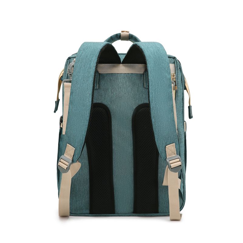 (Green USB ZYB)Drop Shipping Large Capacity Diaper Bags