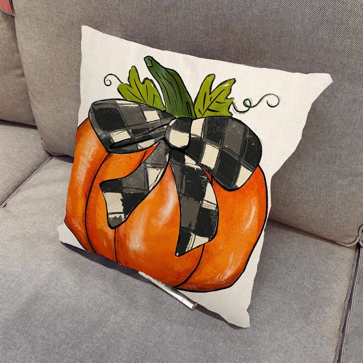 Thanksgiving Cushion Cover Thanksgiving Throw Pillow Case Festival Holiday Decoration