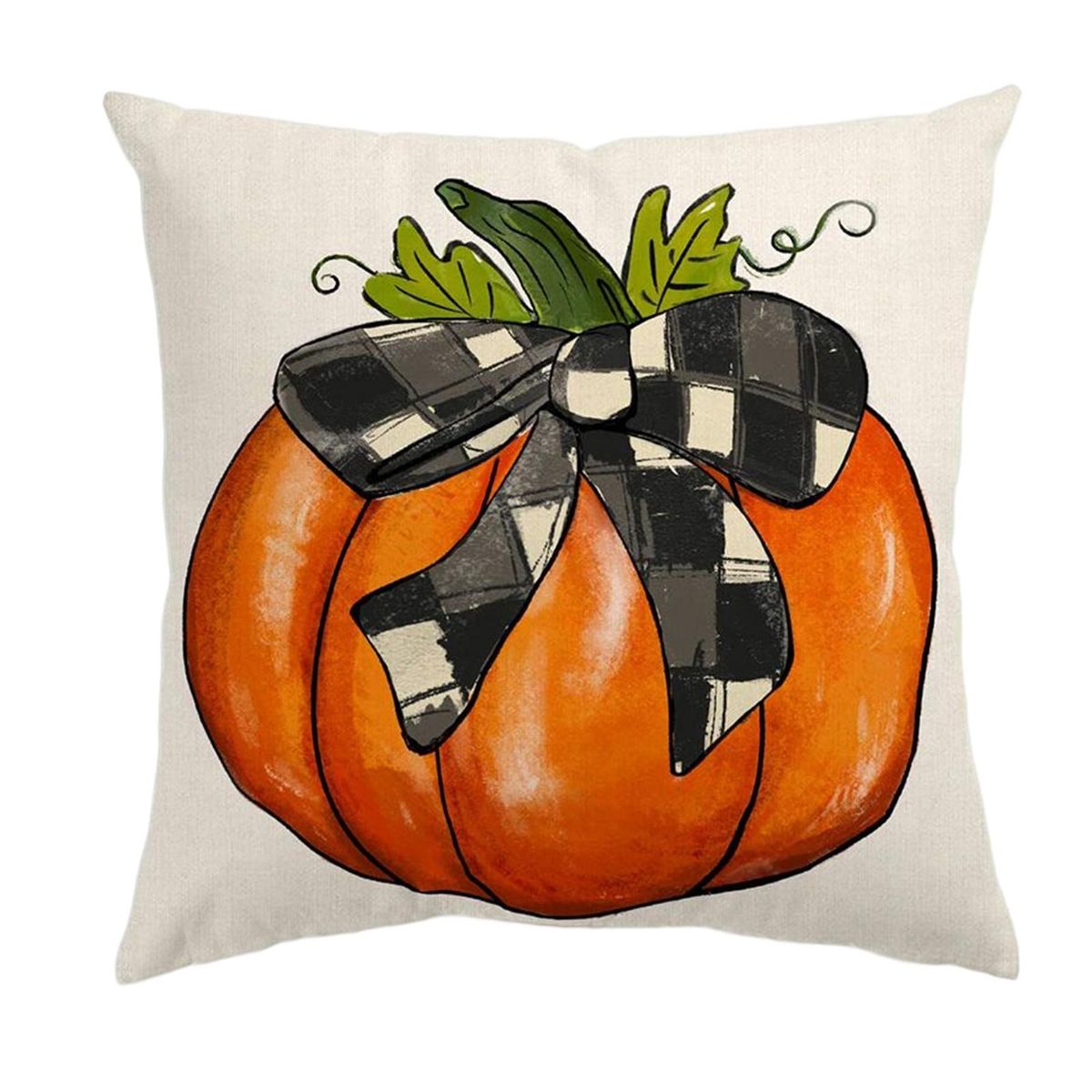 Thanksgiving Cushion Cover Thanksgiving Throw Pillow Case Festival Holiday Decoration