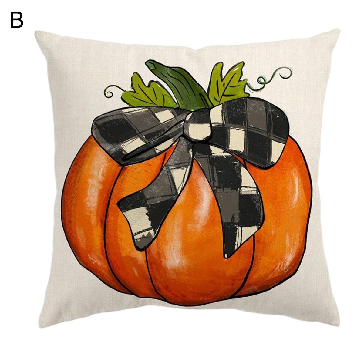 Thanksgiving Cushion Cover Thanksgiving Throw Pillow Case Festival Holiday Decoration