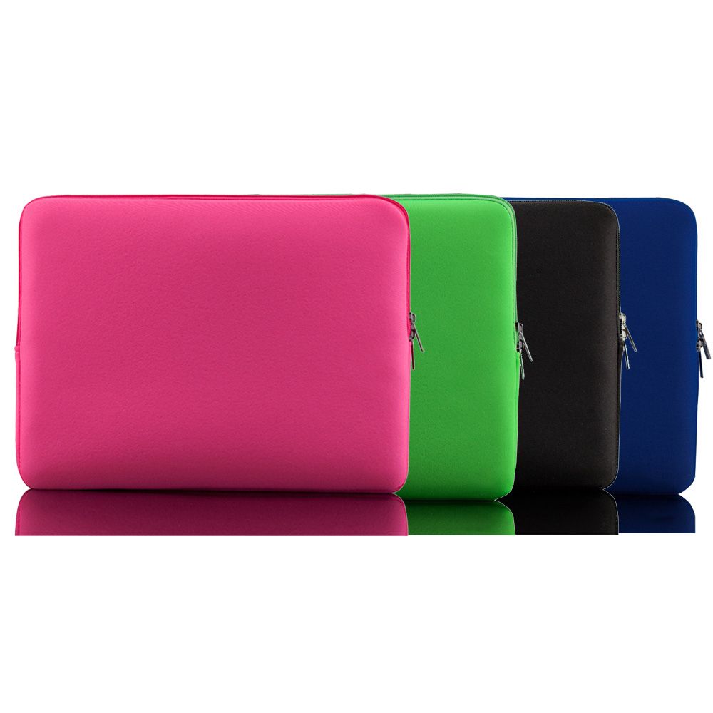 Sleeve Bag Case 15-inch 15" 15.6" Smooth Zipper Soft Foam