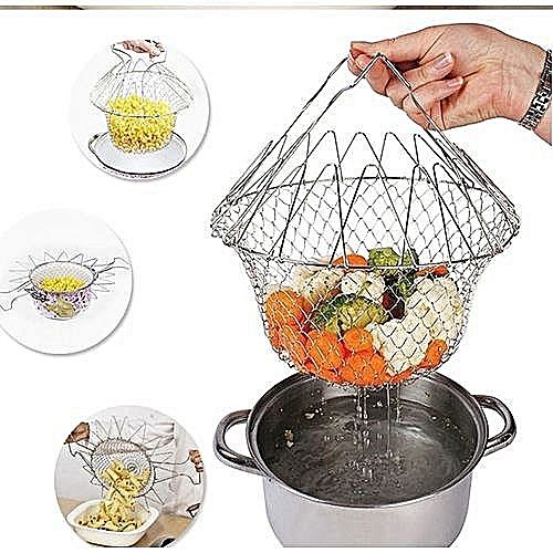 Chef Basket- Fry Basket Strainer Net Kitchen Cooking Tool
