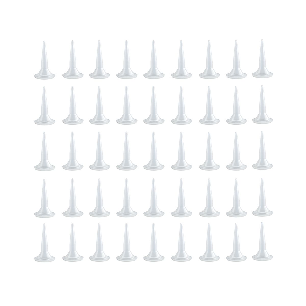 100 PCS Plastic Structure Caulking Nozzles Extender Caulk