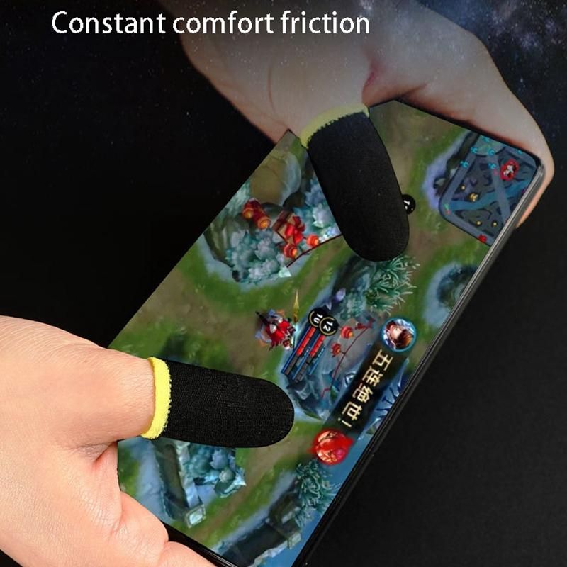 18-Pin Carbon Fiber Finger Sleeves (12 Pcs)