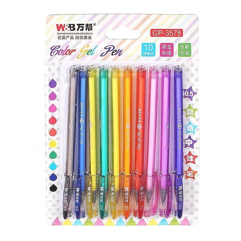 10 Pcs/lot Pen Kawaii Stationery Korean Gift Office Material School Supplies