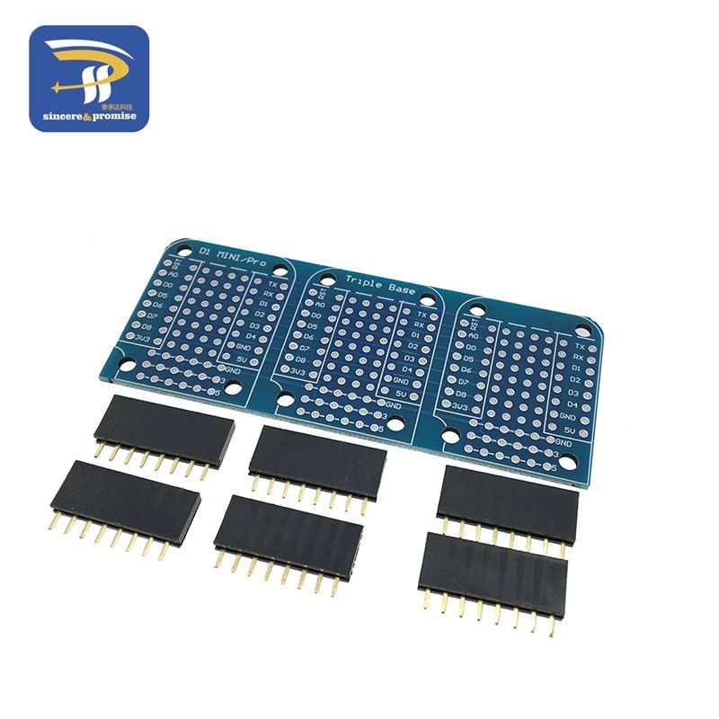 ESP8266 D1 Mini Pro WiFi Development NodeMcu Lua On Motor Driver Micro SD/TF SHT30 Proto Board Dual Base For WeMos DIY Kit