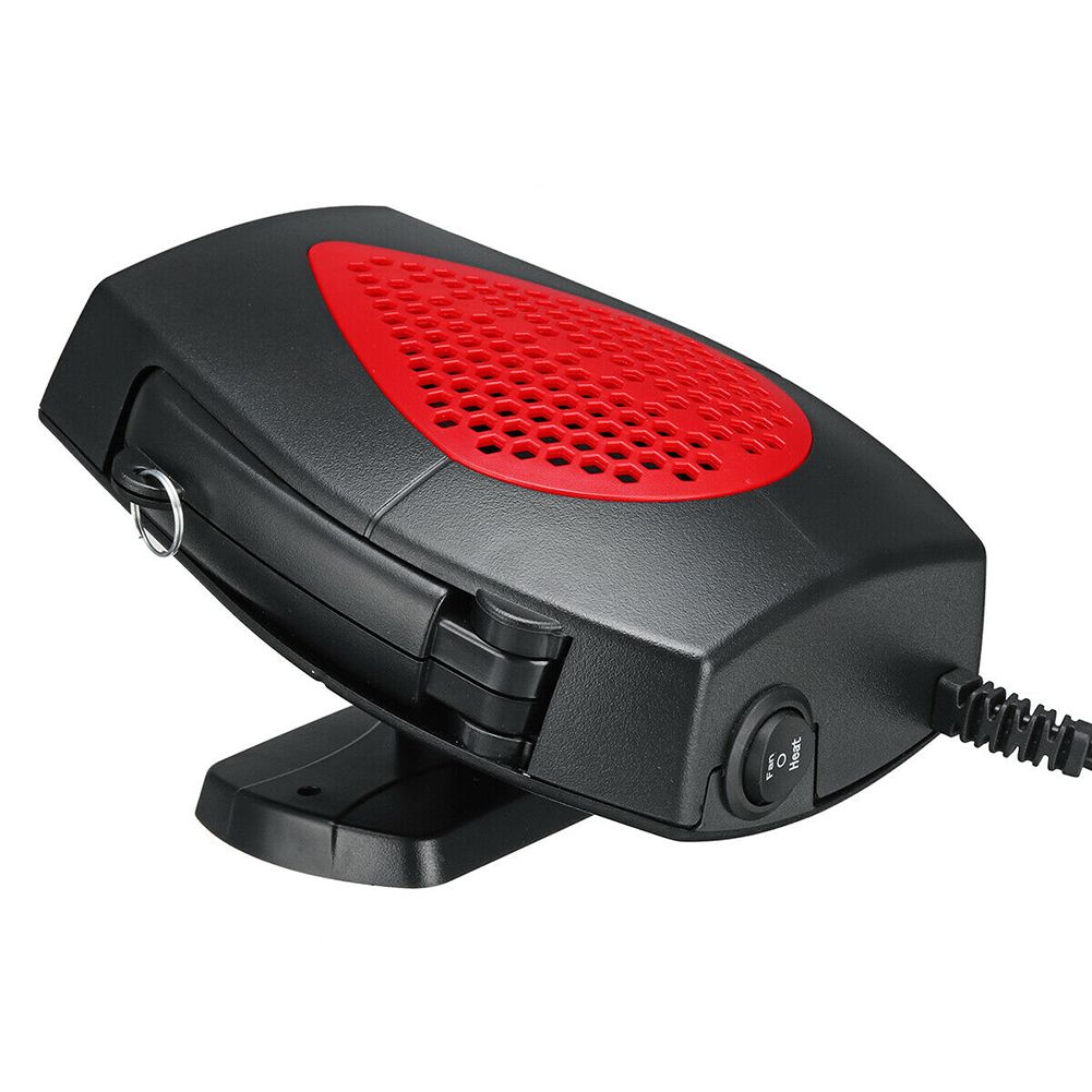 12/24V 150W Portable Car Auto Heater Cooler Fan-Red