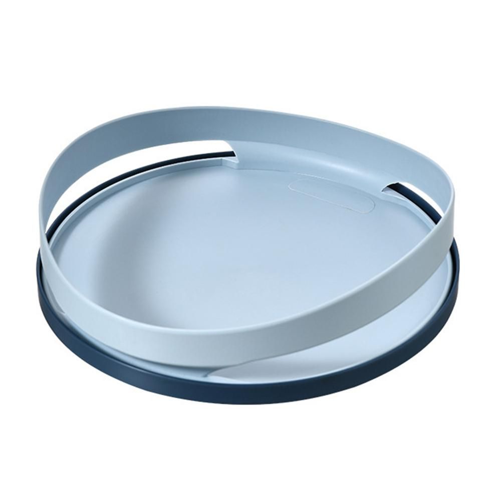Kitchen Spice Storage Tray Rotating Cosmetic Organizer Box
