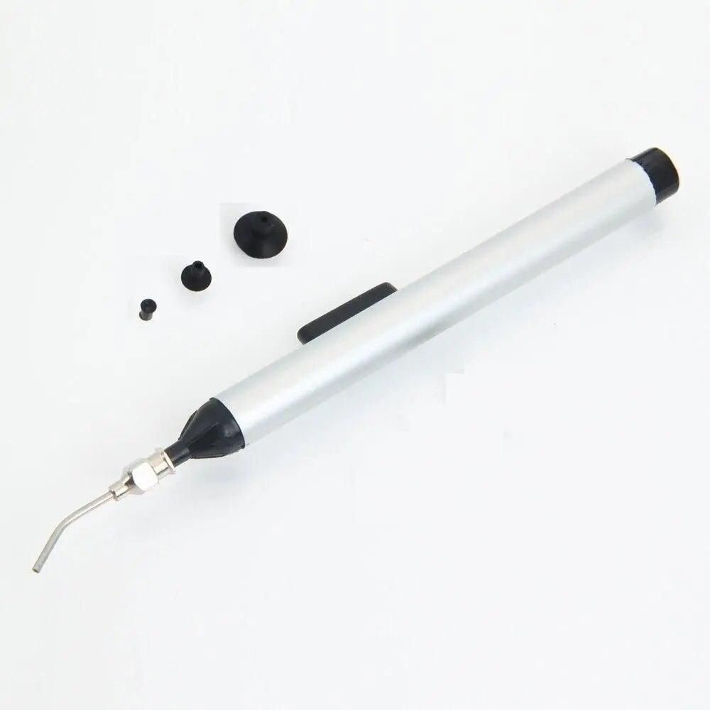 FFQ 939 Vacuum Sucking Pen Pencil L7 IC Easy Pick Picker Up Tool 3 Suction Headers SMD SMT Hand Tool Temperature Sensor Chip