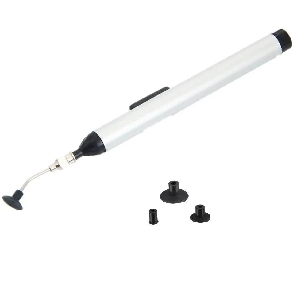FFQ 939 Vacuum Sucking Pen Pencil L7 IC Easy Pick Picker Up Tool 3 Suction Headers SMD SMT Hand Tool Temperature Sensor Chip