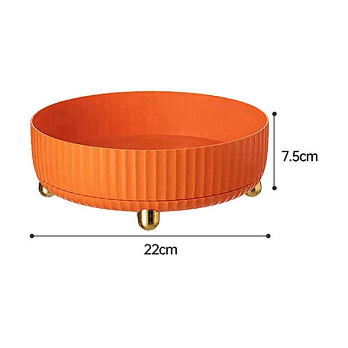 Rotatable Storage Shelf, Rotatable Spice Holder Organizer ,