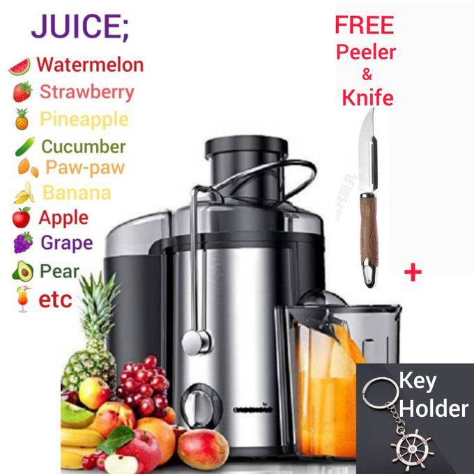 Super Multi Fruit Juice Extractor 2 In 1 Peeler & Knife