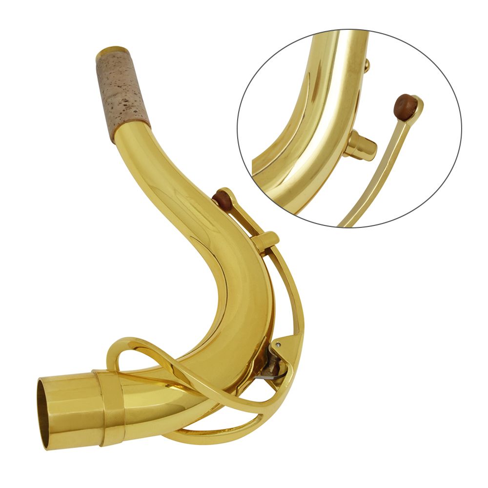 Brass Tenor Saxophone Sax Bend Neck 27.8mm Saxophone