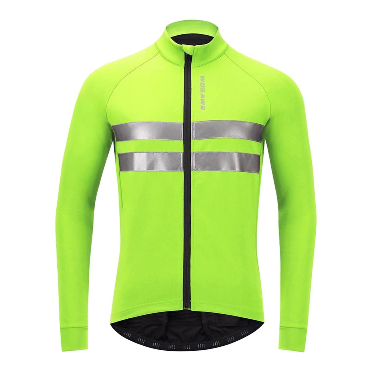 Cycling Jackets MTB Road Bike Jerseys Coat With Reflective Green M