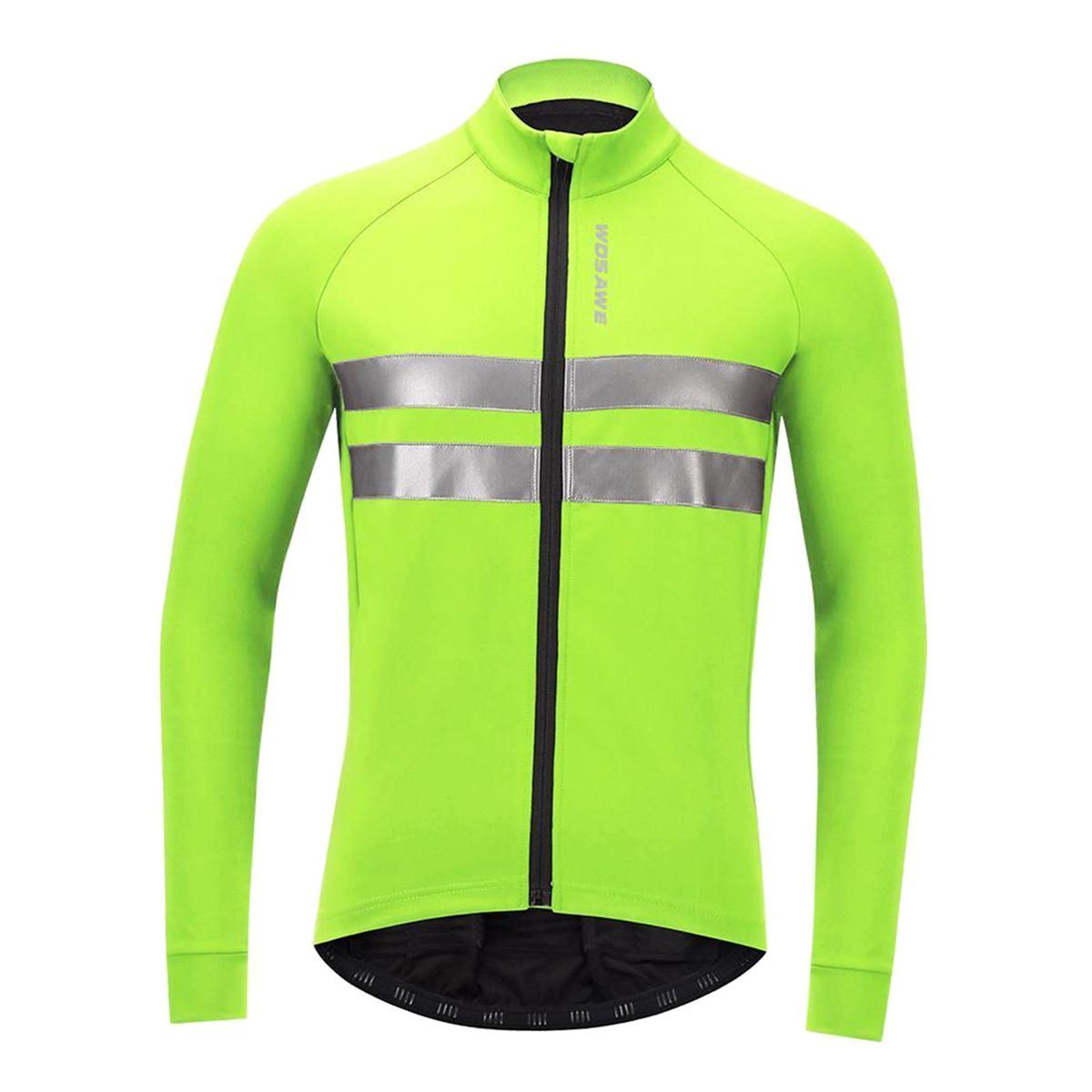 Cycling Jackets MTB Road Bike Jerseys Coat With Reflective Green M