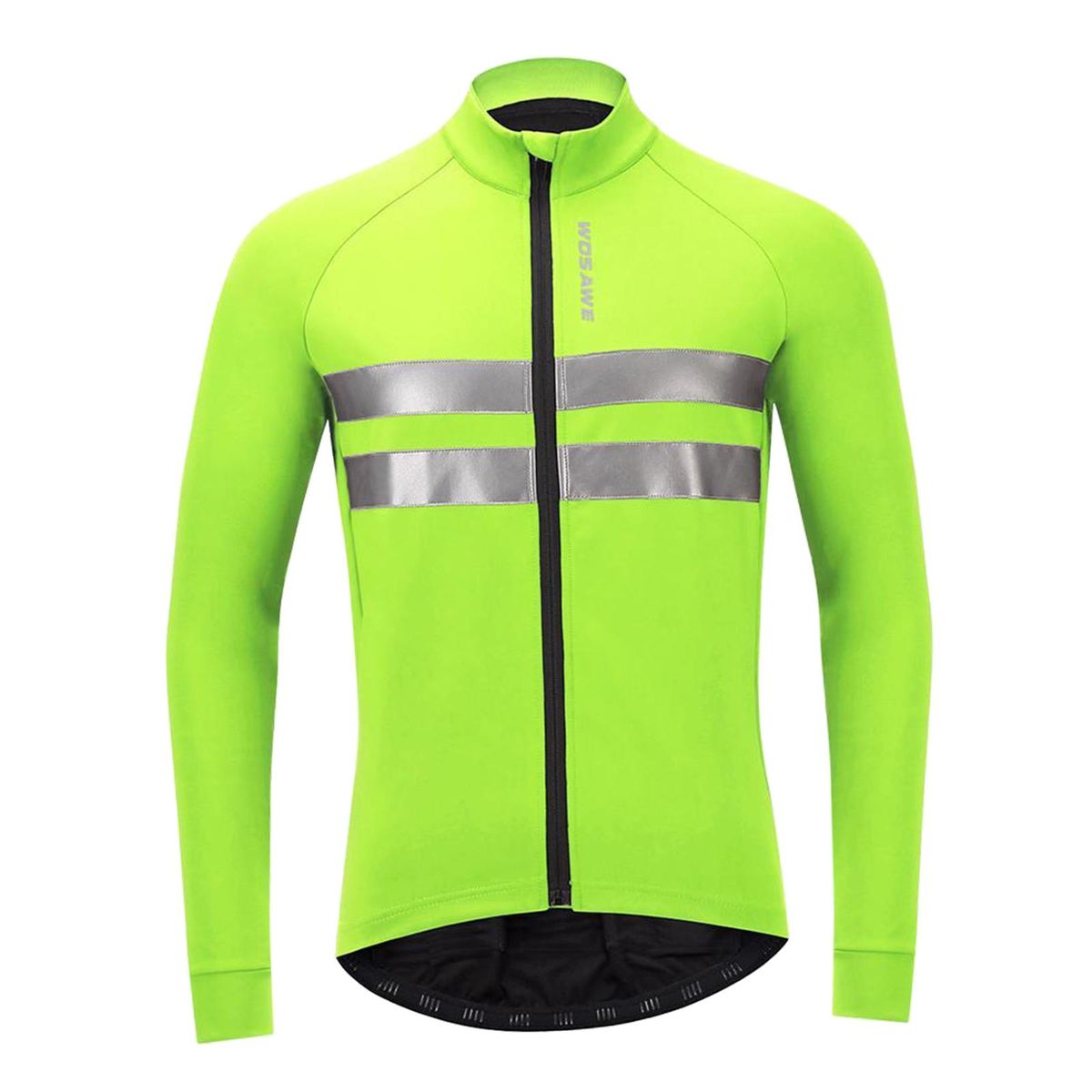 Cycling Jackets MTB Road Bike Jerseys Coat With Reflective Green M