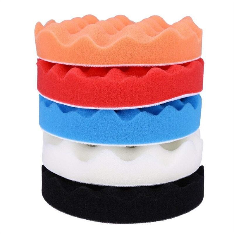Car Polishing Pad Kit - 5pcs Buffing Pads