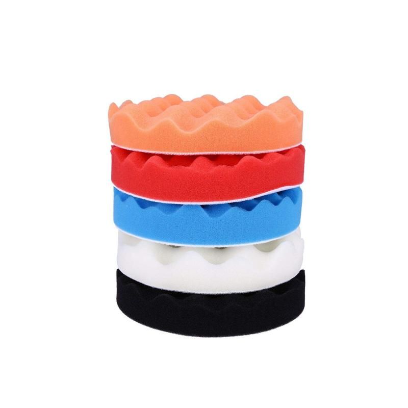 Car Polishing Pad Kit - 5pcs Buffing Pads