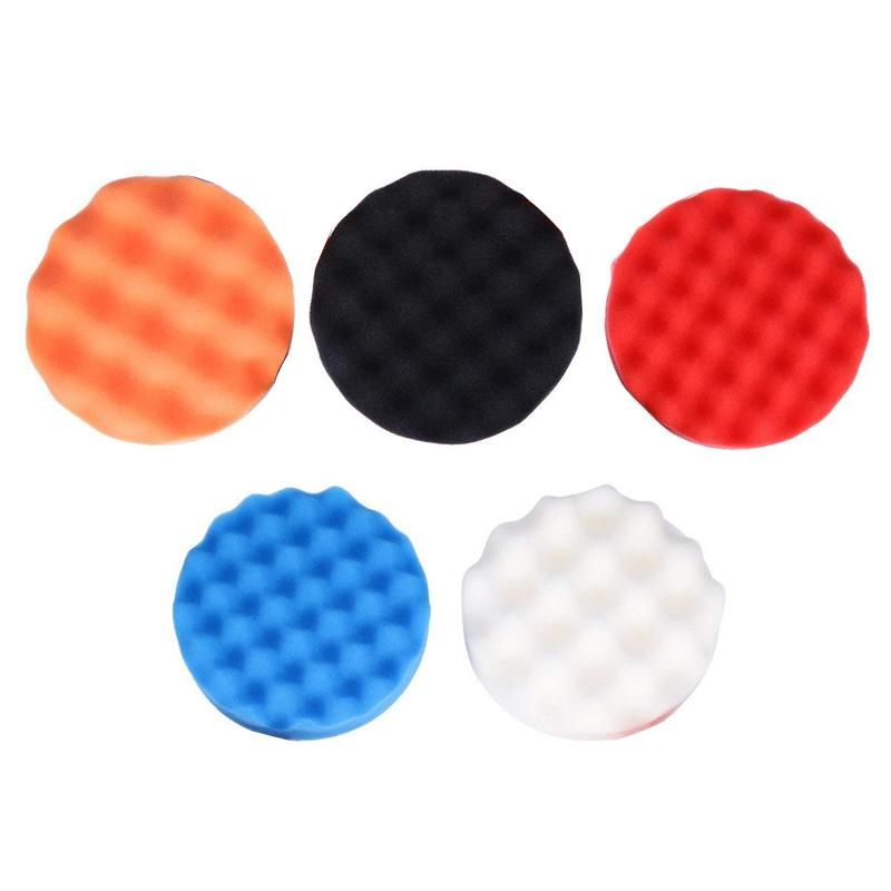 Car Polishing Pad Kit - 5pcs Buffing Pads