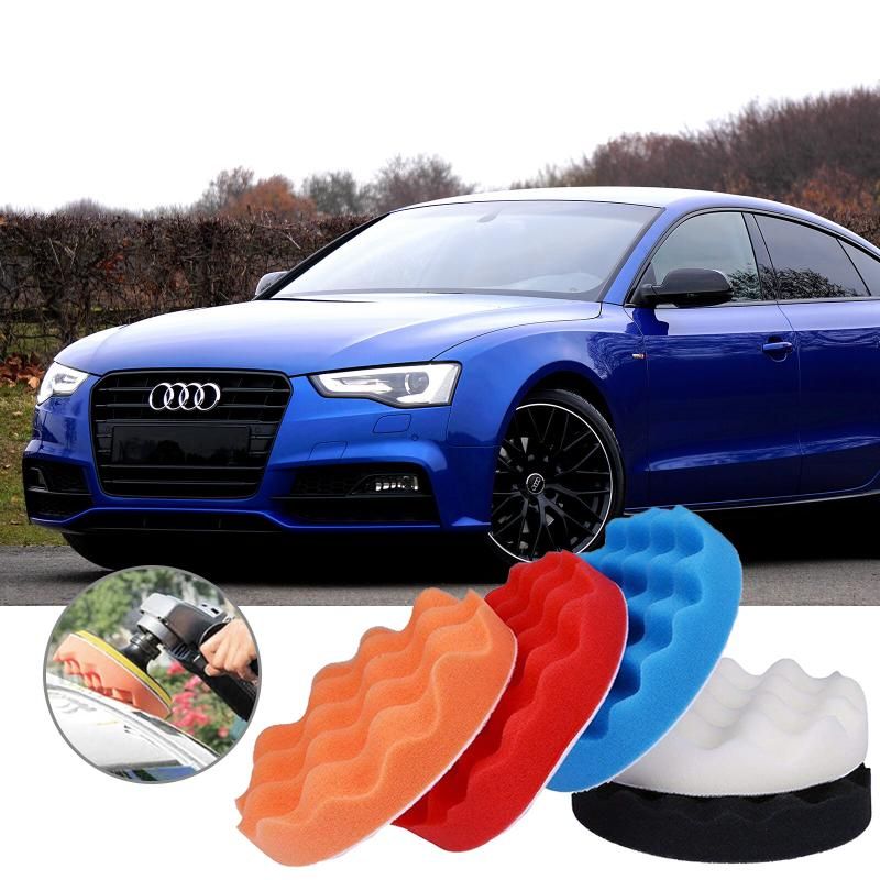 Car Polishing Pad Kit - 5pcs Buffing Pads