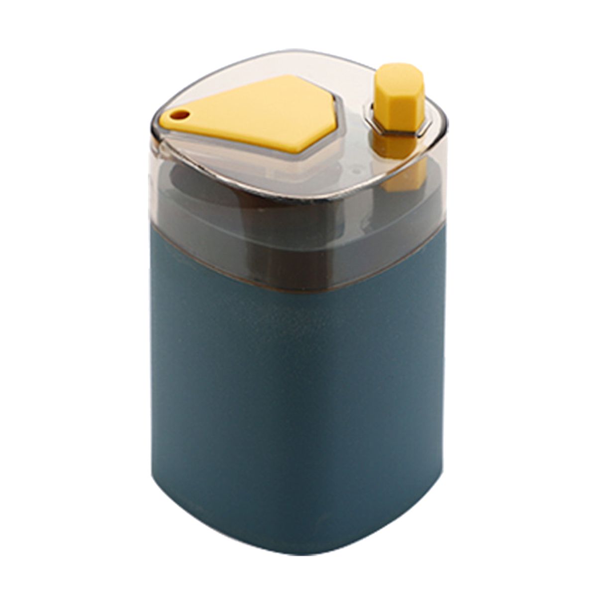 Toothpick Box Automatic Non-slip PP Table Toothpick-Blue