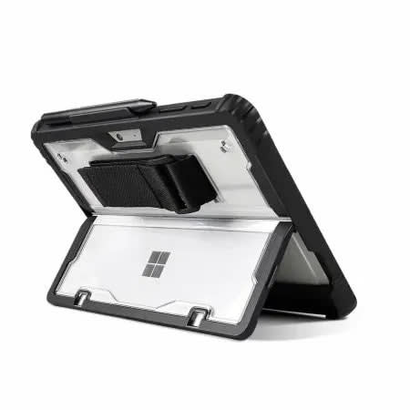 Transparent Shockproof Defender Case With Pen Holder For Microsoft Surface Pro 4-5-6-7