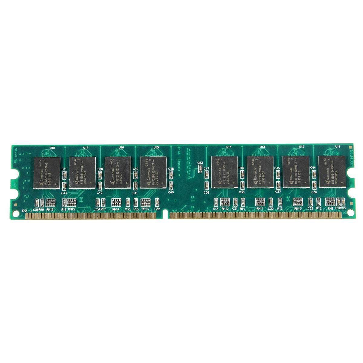 1GB DDR 400 333 266 MHz PC3200 Non-ECC Desktop PC DIMM Memory RAM 184 Pins