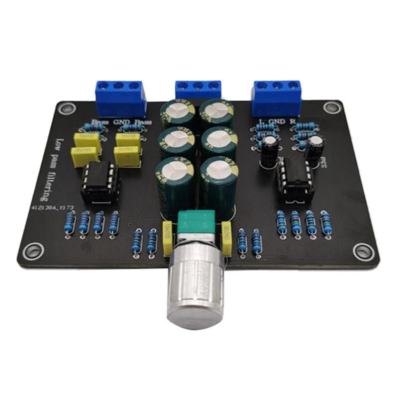 2 Way Subwoofer Frequency Divider Board Electronic Low-Pass