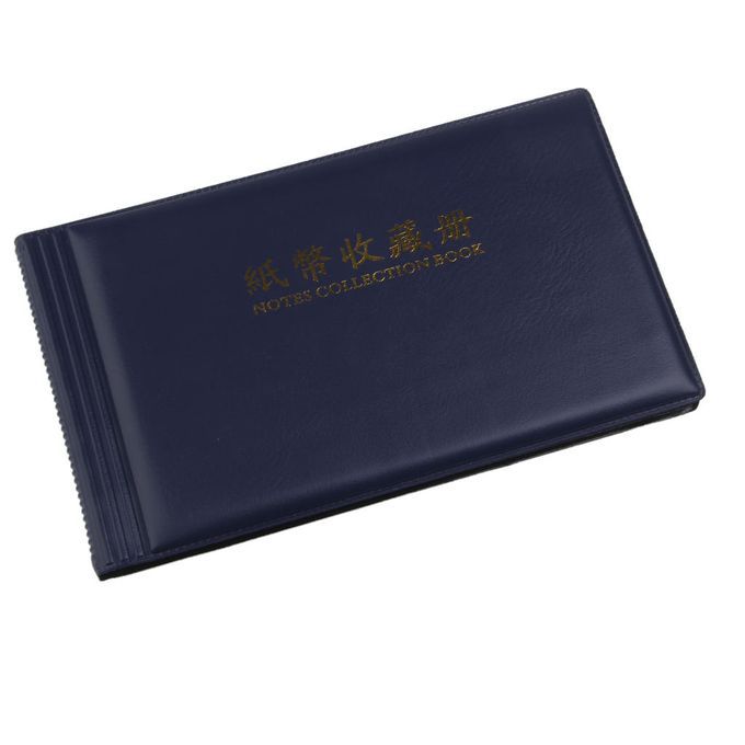 Royalblue Banknote  Collection Album Paper Money Pocket  Blue