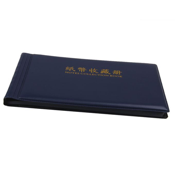 Royalblue Banknote  Collection Album Paper Money Pocket  Blue