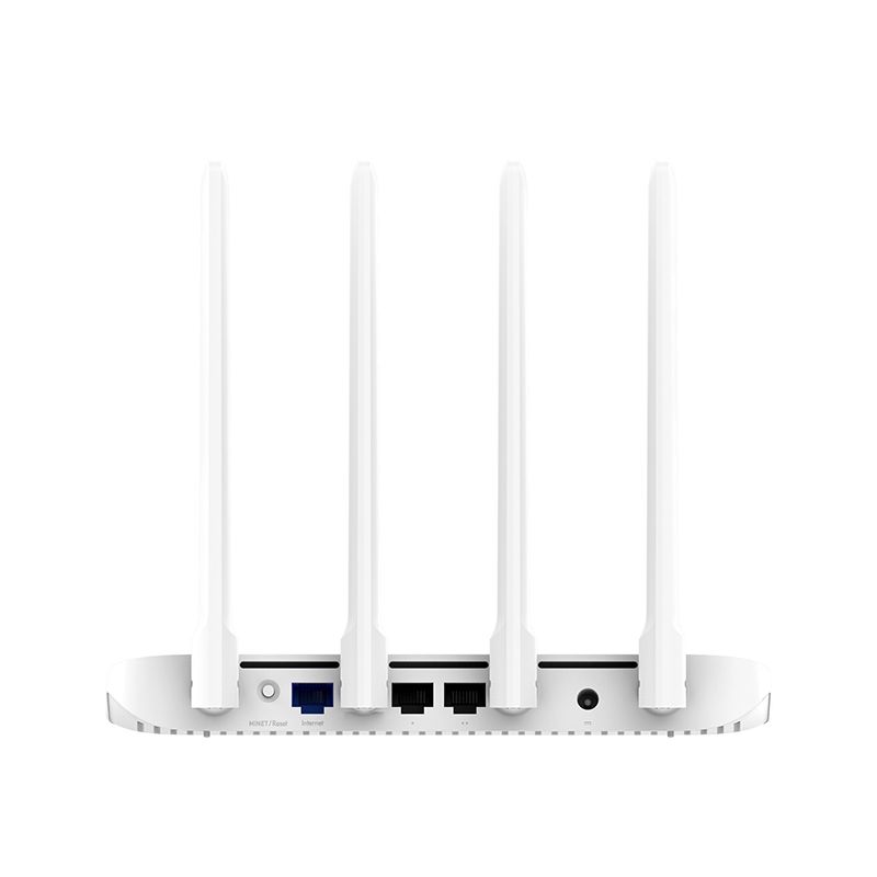 Xiaomi WiFi Router 4A Smart APP Control AC1200 1167Mbps 128MB 2.4GHz & 5GHz Dual-core CPU Gigabit Ethernet Port Wireless Router Repeater With 4 Antennas, Support Web & Android & IOS, US Plug